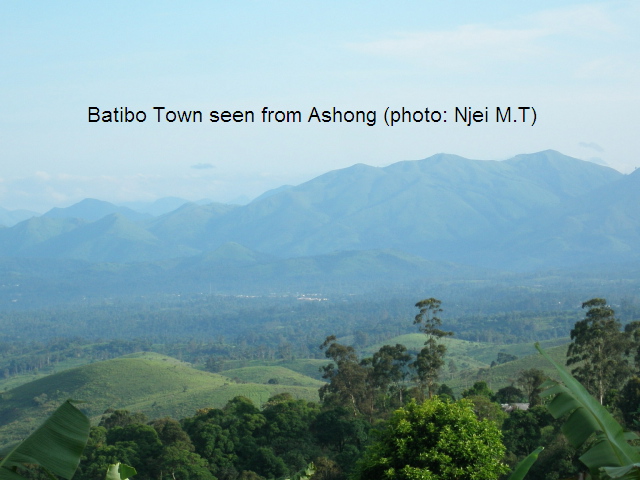 Batibo Town seen from Ashong (photo: Njei M.T)